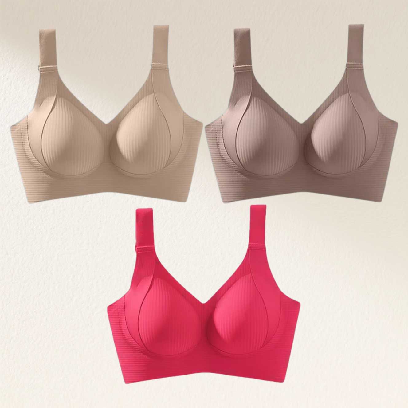 🏆Last Day Buy 1 Get 3 Packs(Each only £6.66) 🔥 Super firming bra | Wire-free push-up bra 👍Brand-new upgrade to eliminate breast sagging