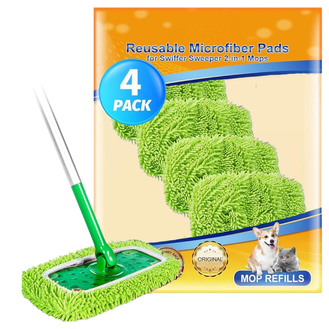 🔥HOT SALE 49% OFF🔥Reusable Mop Pads