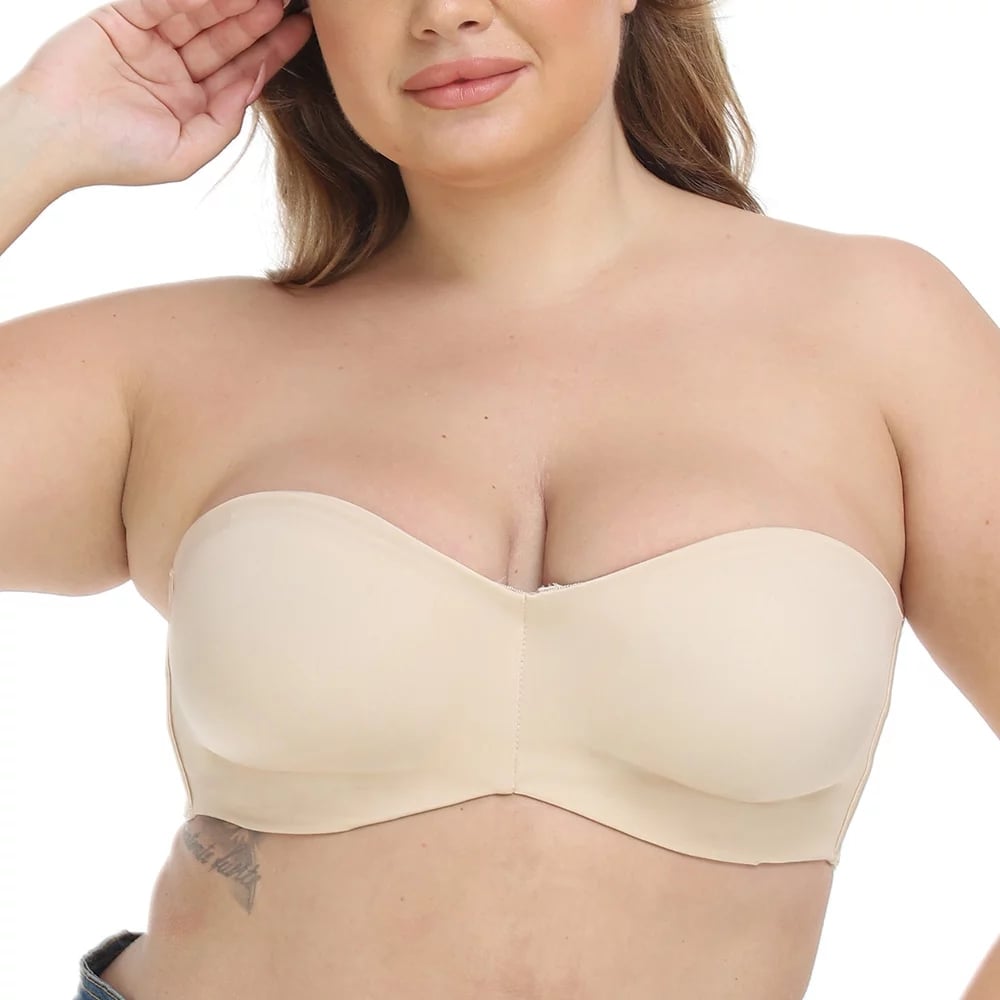 🏆Summer Promotion - 49% OFF🔥Full Support Non-Slip Convertible Bandeau Bra