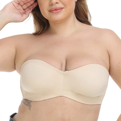 🏆Summer Promotion - 49% OFF🔥Full Support Non-Slip Convertible Bandeau Bra