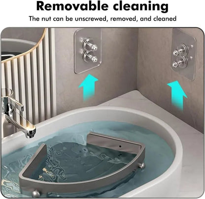 🔥3-Pack Black Triangle Shower Caddy