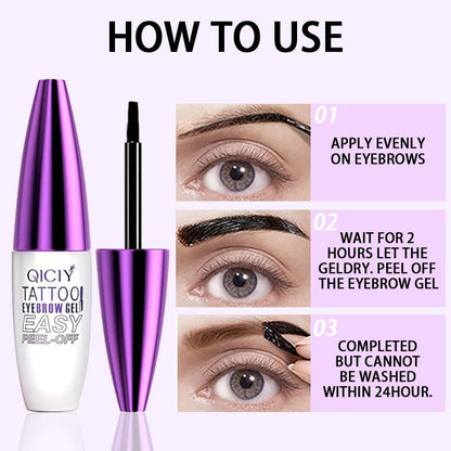 🎁Buy 1 Get 1 Free💖Gentle Easy Peel-Off Eyebrow Gel - Waterproof & Sweatproof, Long-Lasting