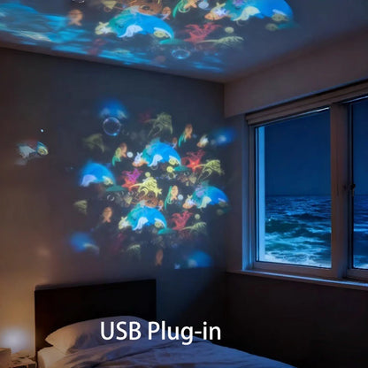 Dynamic RotatingLED Projector Light