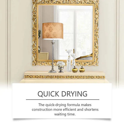 ✨ Lasting Protection Water-Based Weather-Resistant Gold Paint