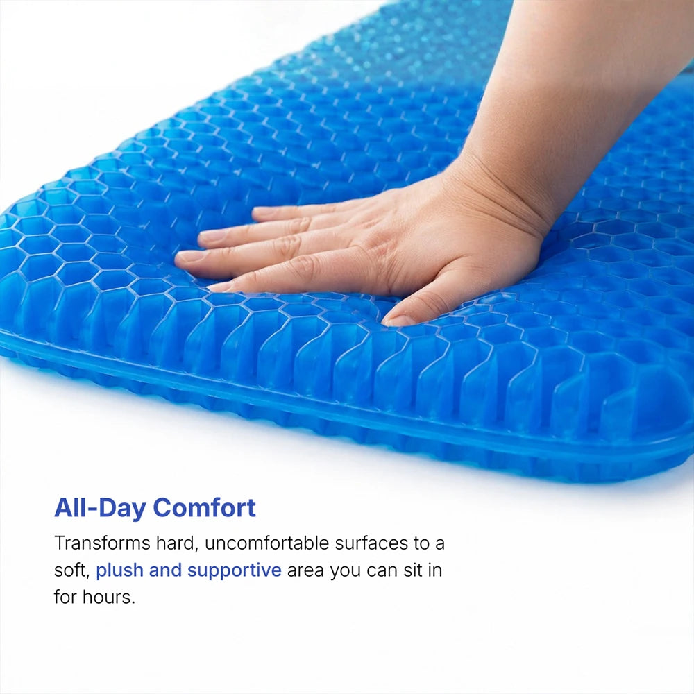 Pressure Relief Gel Seat Cushion