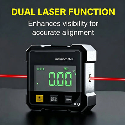 📐 Portable Magnetic Digital Angle Finder-360° Magnetic Attachment Hardware Tool