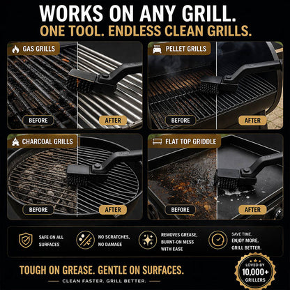 🔥Premium Cordless Electric BBQ Grill Brush
