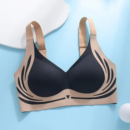 🎁Last Day 49% OFF🔥Super Gather Bra | Wireless Push-up Bra👍No More Sagging Breasts