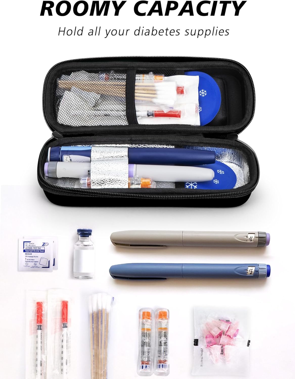 ✨Summer Promotion - 49% OFF🔥Insulin Cooler Travel Case with Temperature Display