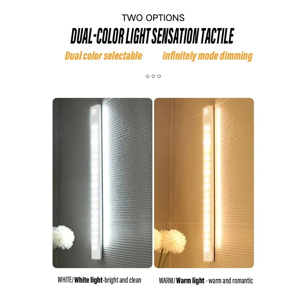 🎁Last Day Sale 49% OFF🔥-💡Punch-free Smart Sensor Magnetic Rechargeable LED Lights