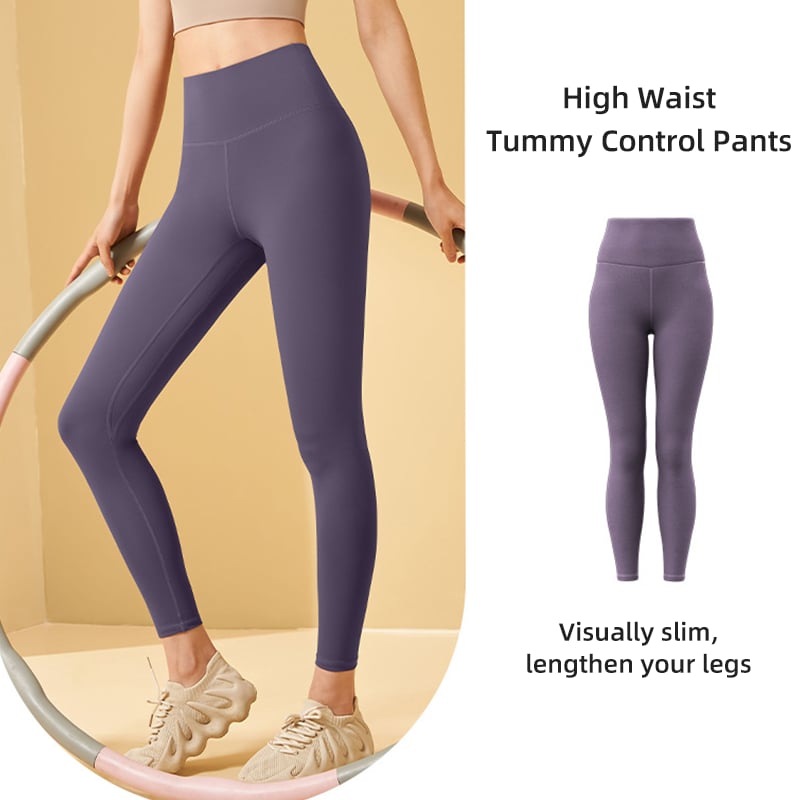 🎁Summer Promotion🔥High Waisted Tummy Control Side Pocket Shaping Training Leggings
