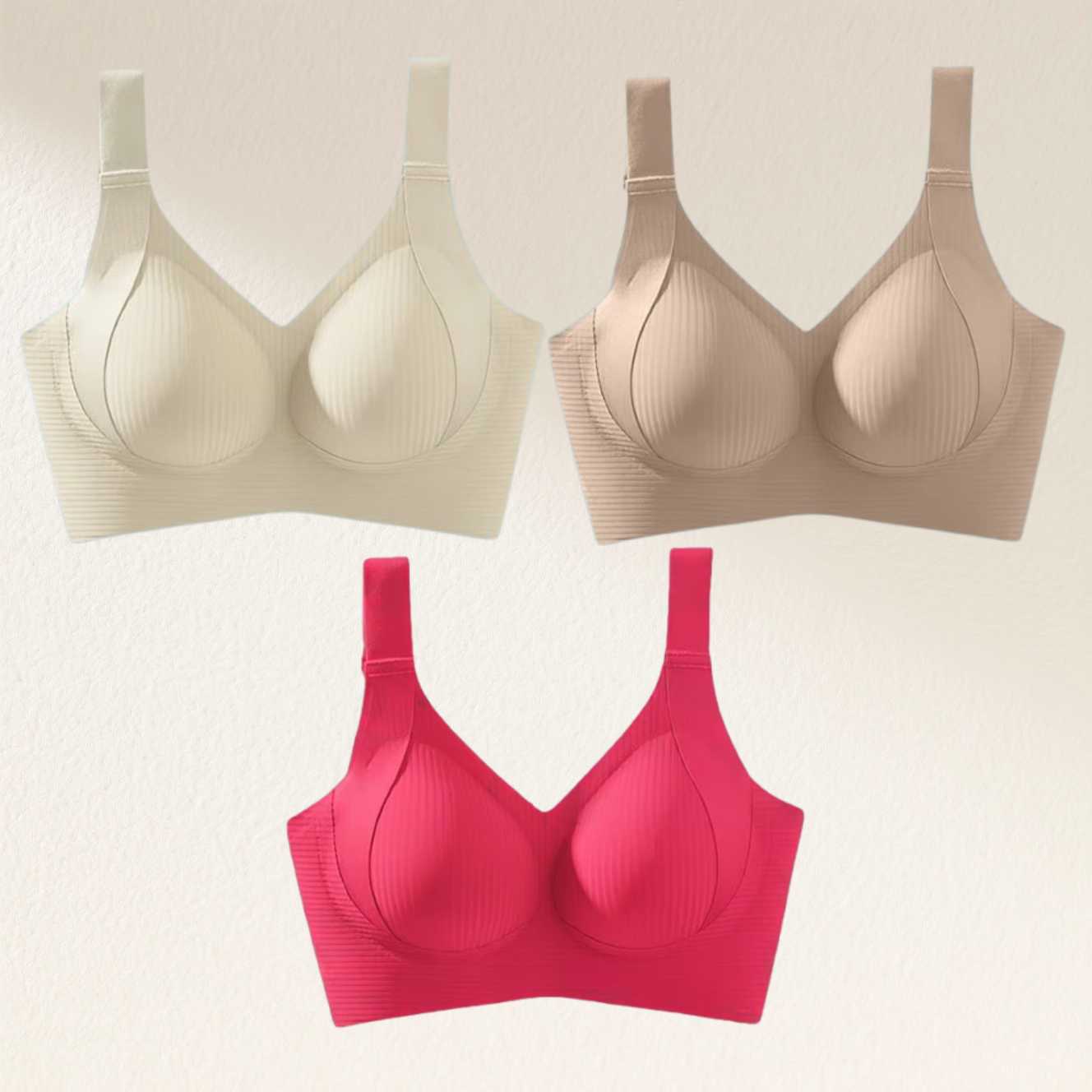 🏆Last Day Buy 1 Get 3 Packs(Each only £6.66) 🔥 Super firming bra | Wire-free push-up bra 👍Brand-new upgrade to eliminate breast sagging