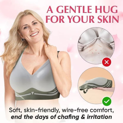 🎁Last Day Buy 1 Get 3 Packs🔥Super Firming Wire-Free Push Up Bra All-Day Comfort No More Sagging