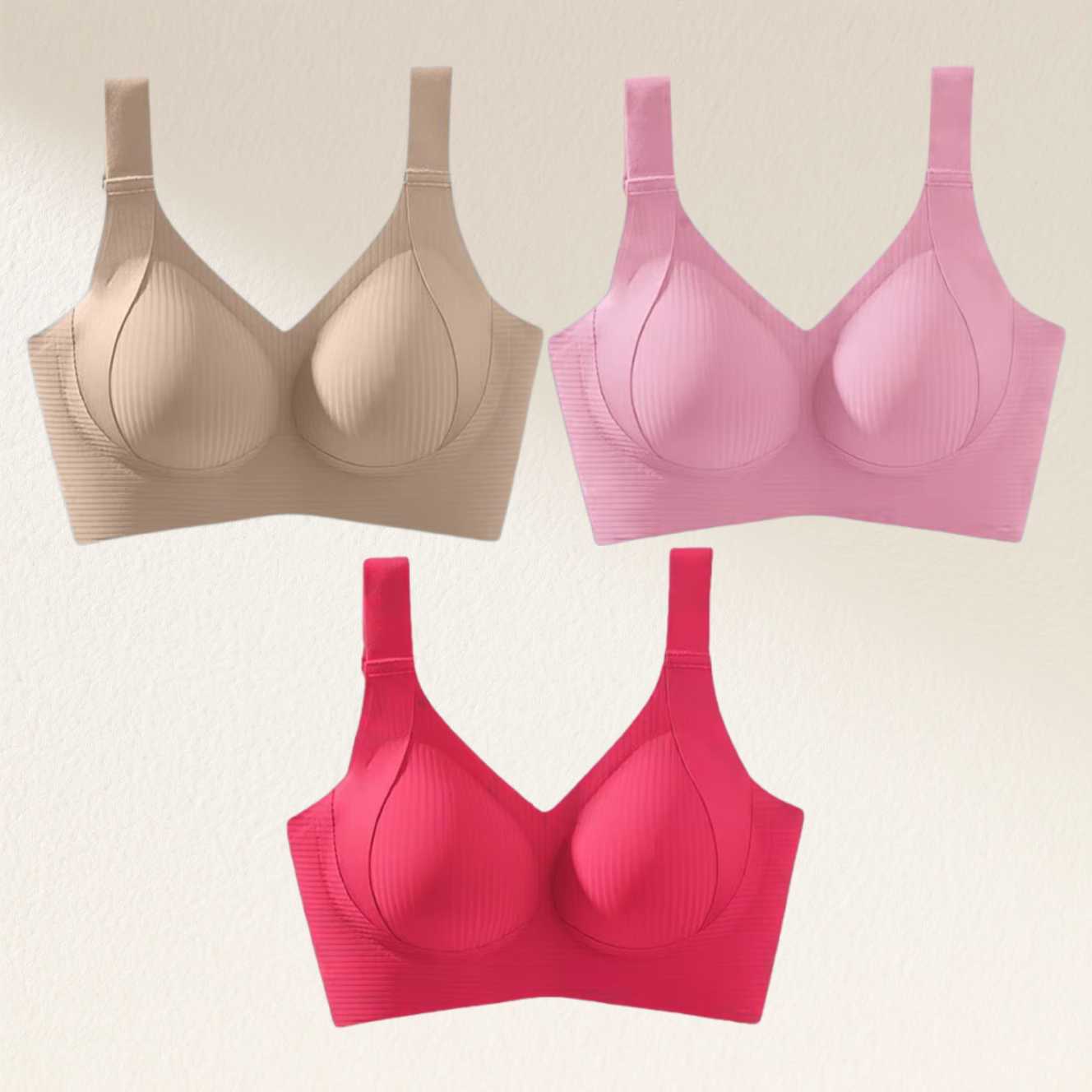 🏆Last Day Buy 1 Get 3 Packs(Each only £6.66) 🔥 Super firming bra | Wire-free push-up bra 👍Brand-new upgrade to eliminate breast sagging