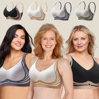 🎁Last Day Buy 1 Get 3 Packs🔥Super Firming Wire-Free Push Up Bra All-Day Comfort No More Sagging