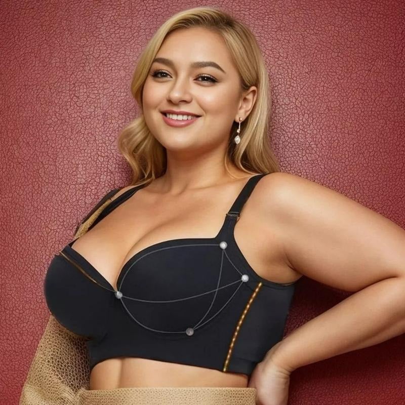 🔥Last Day - 49% OFF👙Comfortable Seamless Plus Size Bra | Back Smoothing & Anti-Sagging Support