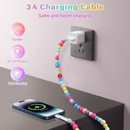 🎁Summer Promotion🌈Colorful charger cable⚡