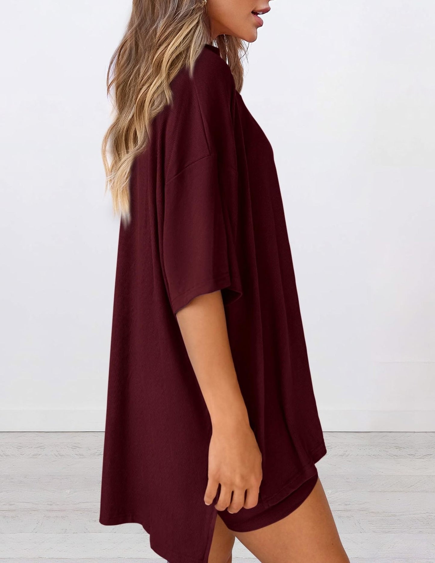 🍧Summer Hot Sale💞2025 Women's Summer Casual Loose Two-Piece Casual Suit