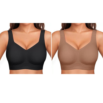 🏆LAST DAY SALE 49% OFF -Super firming bra | Women Wirefree Bras 👍No more sagging breasts