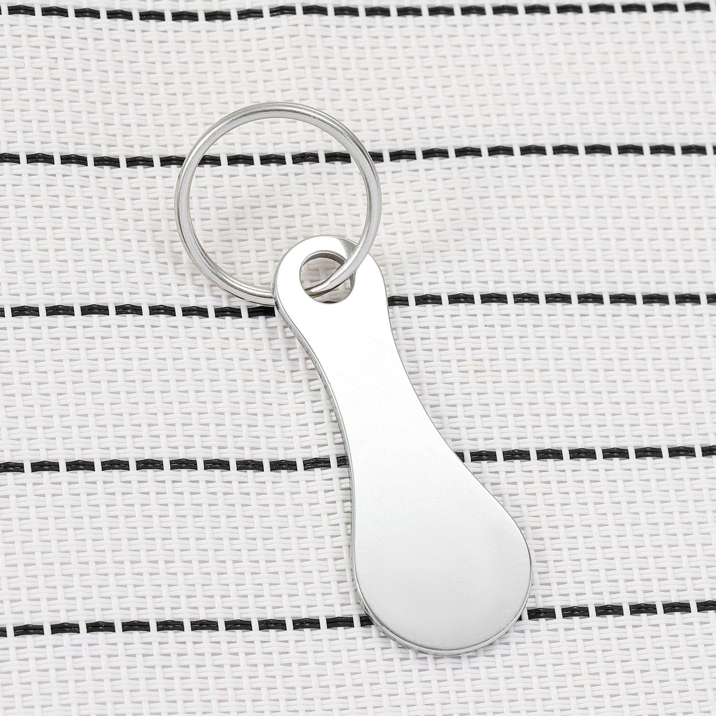 🔥Last Day 49% OFF - Mini Aluminum Alloy Key Ring Shopping Trolley Tokens