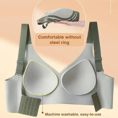🎁Last Day Buy 1 Get 3 Packs🔥Super Firming Wire-Free Push Up Bra All-Day Comfort No More Sagging