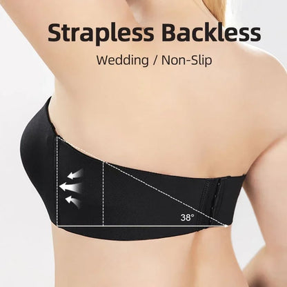 🏆Summer Promotion - 49% OFF🔥Full Support Non-Slip Convertible Bandeau Bra