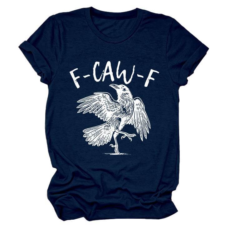 🔥Hot Sale 49%🔥Humorous Crow Graphic T-Shirt – Say It With a Caw!