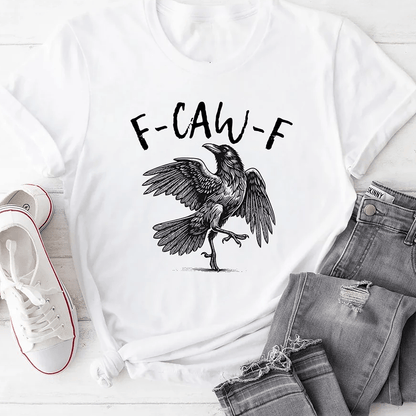 🔥Hot Sale 49%🔥Humorous Crow Graphic T-Shirt – Say It With a Caw!