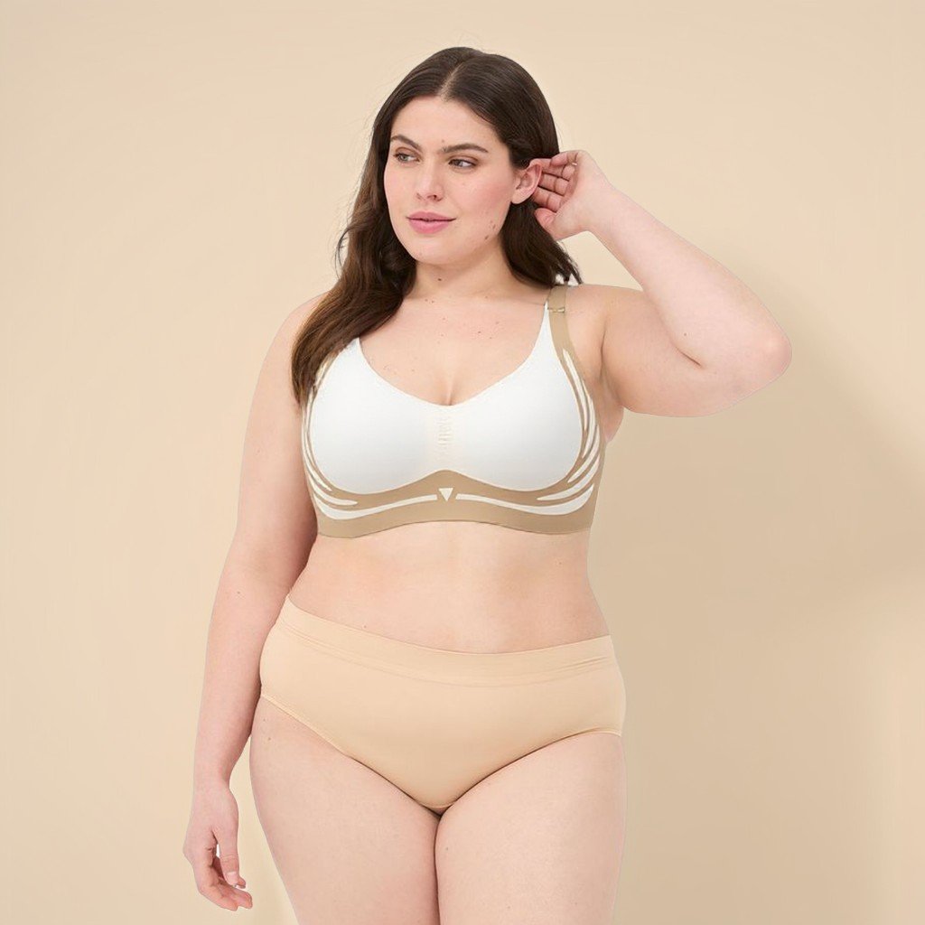 🎁Last Day Buy 1 Get 3 Packs🔥Super Firming Wire-Free Push Up Bra All-Day Comfort No More Sagging