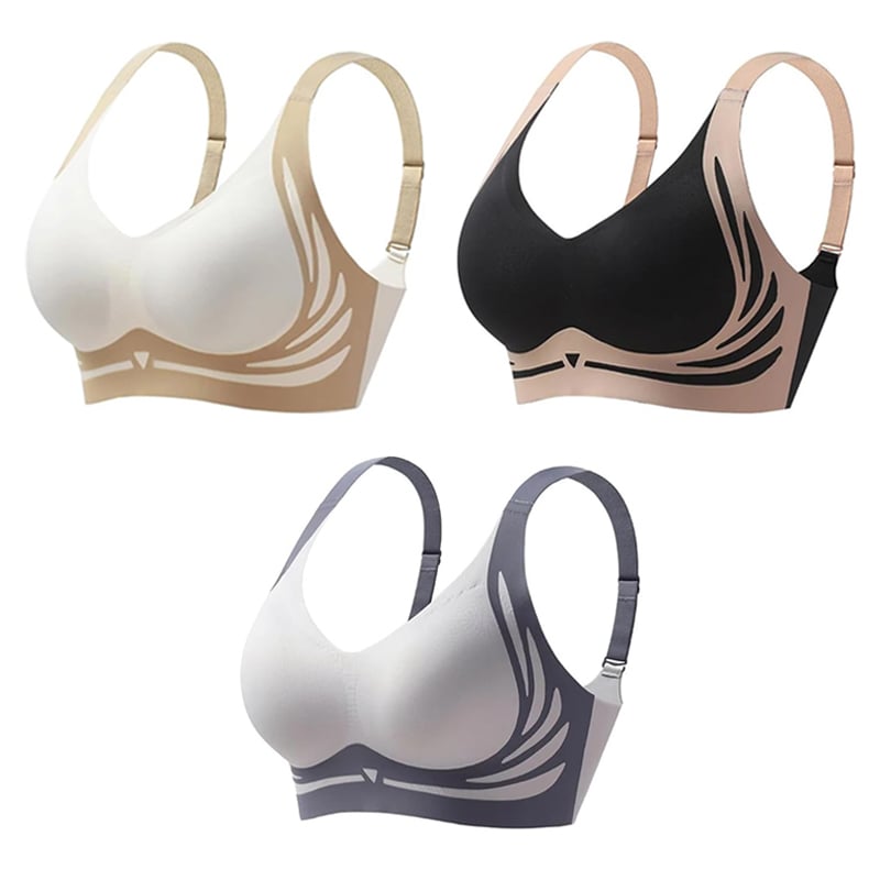 🎁Last Day Buy 1 Get 3 Packs🔥Super Firming Wire-Free Push Up Bra All-Day Comfort No More Sagging
