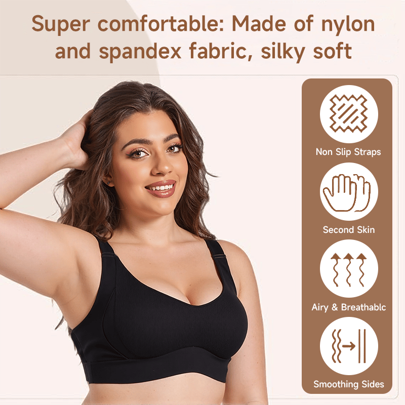 🏆Last Day Buy 1 Get 3 Packs(Each only £6.66) 🔥 Super firming bra | Wire-free push-up bra 👍Brand-new upgrade to eliminate breast sagging