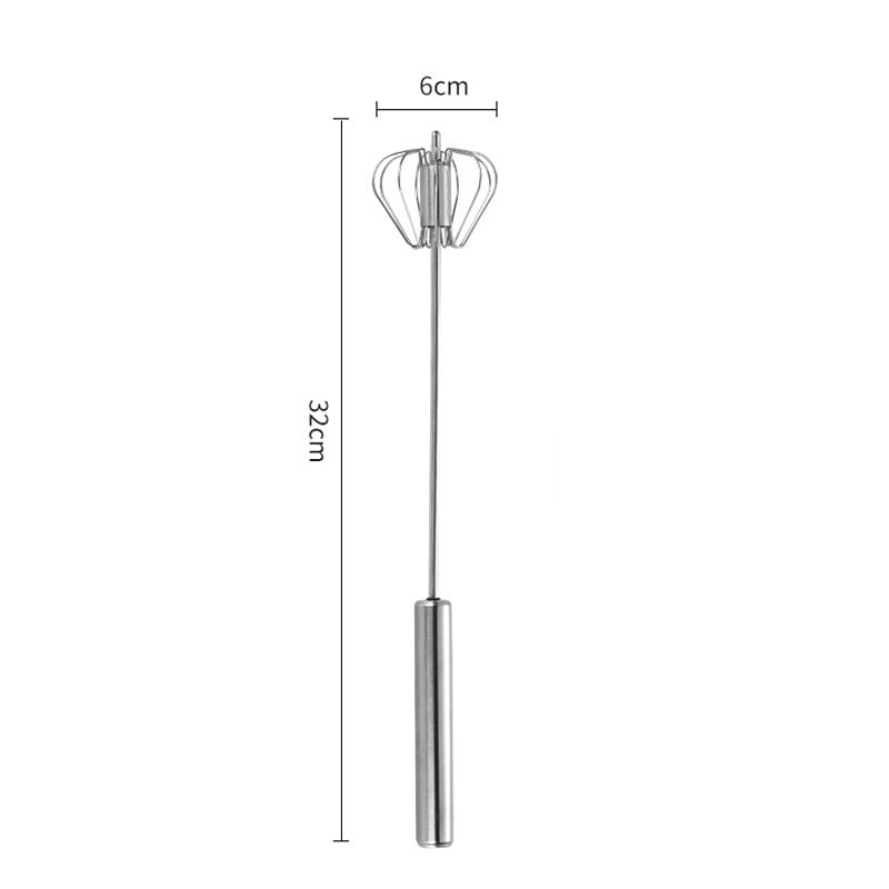 🔥Last Day Promotion-49%OFF-Stainless Steel Semi-Automatic Whisk