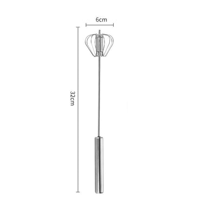 🔥Last Day Promotion-49%OFF-Stainless Steel Semi-Automatic Whisk