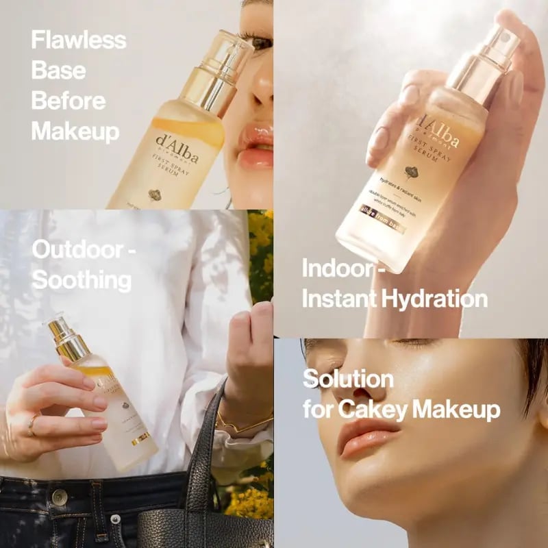 🏆Summer Promotion🔥White Truffle First Spray Serum - Authentic Face Glow Serum - Lightweight & Vegan Korean Serum Face Spray(🔥The more you buy, the better the deal🔥)