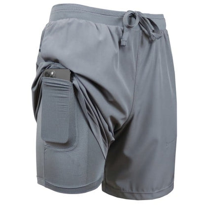 🔥Hot Sale 49%🔥 3-Pack Men's 2 in 1 Stretch Active Quick Dry Gym Running Shorts With Liner