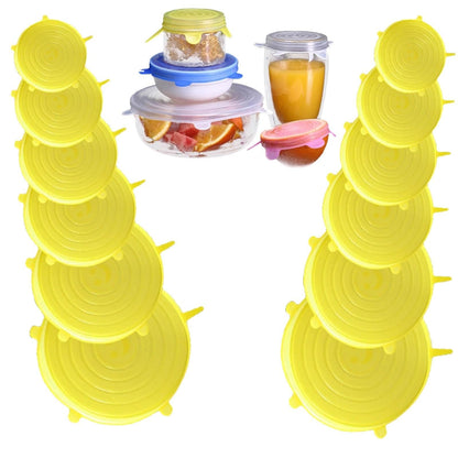 🔥Hot Sale 49%🔥Silicone Cover Stretch Lids Reusable Airtight Food Wrap Covers