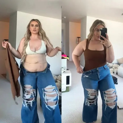 🔥HOT SALE 49% Off✨Sleeveless Tummy Control Tank Tops Bodysuits