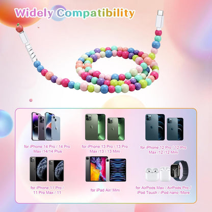 🎁Summer Promotion🌈Colorful charger cable⚡