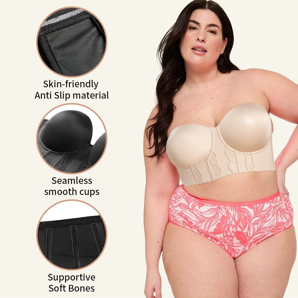 🎁HOT SALE  49% OFF🔥2-in-1 Strapless Sculpting Bra – Lift & Shape