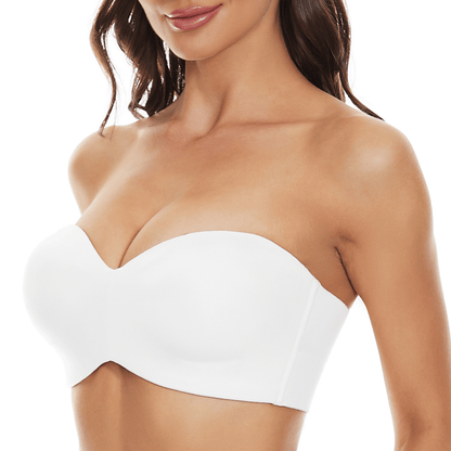 🏆Summer Promotion - 49% OFF🔥Full Support Non-Slip Convertible Bandeau Bra