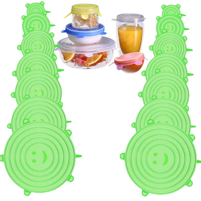 🔥Hot Sale 49%🔥Silicone Cover Stretch Lids Reusable Airtight Food Wrap Covers