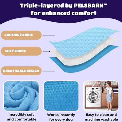 🔥Limited Time Promotion🧊Dog Cooling Mat (4x more effective)