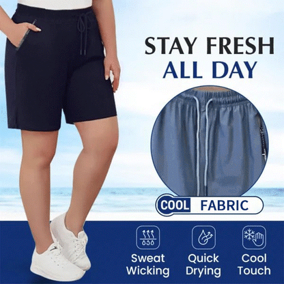 🔥Summer Promotion🧊Ice Silk Quick Drying Stretch Shorts