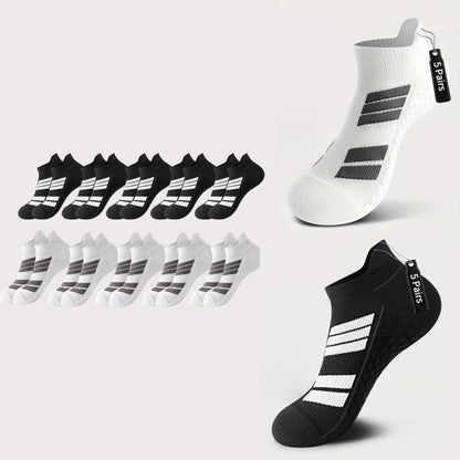 🧦 Unisex No-Show Socks – Non-Slip, Breathable & Perfect for Sports