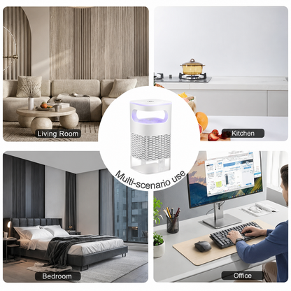 Indoor bug zapper multi-scenario use