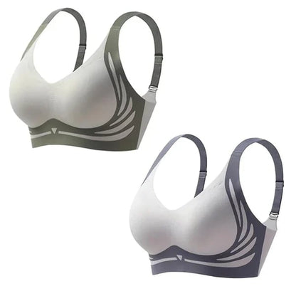 🎁Last Day 49% OFF🔥Super Gather Bra | Wireless Push-up Bra👍No More Sagging Breasts