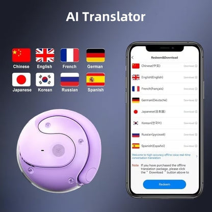 🏆#1 Best Seller⏰AI Translation Wireless OWS Bluetooth5.4 Earphones (Fit iOS & Android)