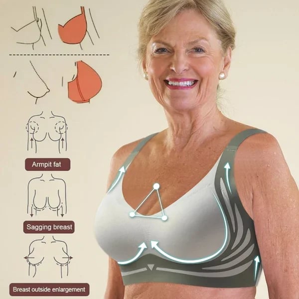 🎁Last Day Buy 1 Get 3 Packs🔥Super Firming Wire-Free Push Up Bra All-Day Comfort No More Sagging