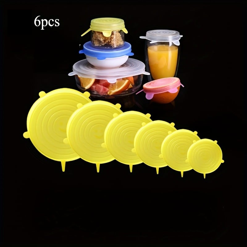 🔥Hot Sale 49%🔥Silicone Cover Stretch Lids Reusable Airtight Food Wrap Covers