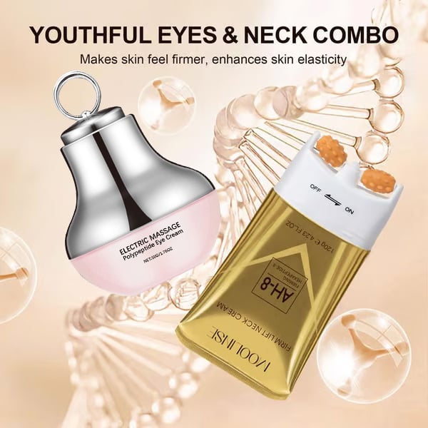 🌈Neck & Eye Care Set – Tighten, Smooth & Hydrate ✨ All-in-One Moisturizing Treatment for Delicate Skin 💧